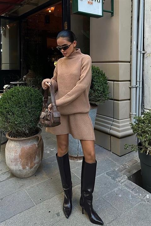 Ivan Fitilli Dik Yaka Triko Takım 9495-09