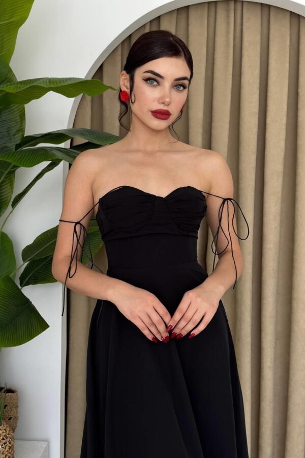 Elia İp Askılı Elbise