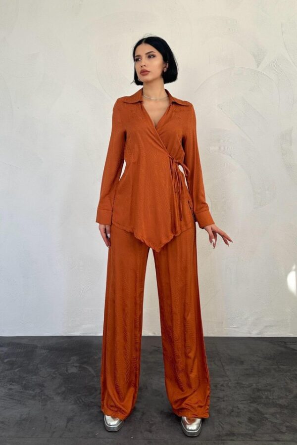 Pembe Jakarlı Biye Takım