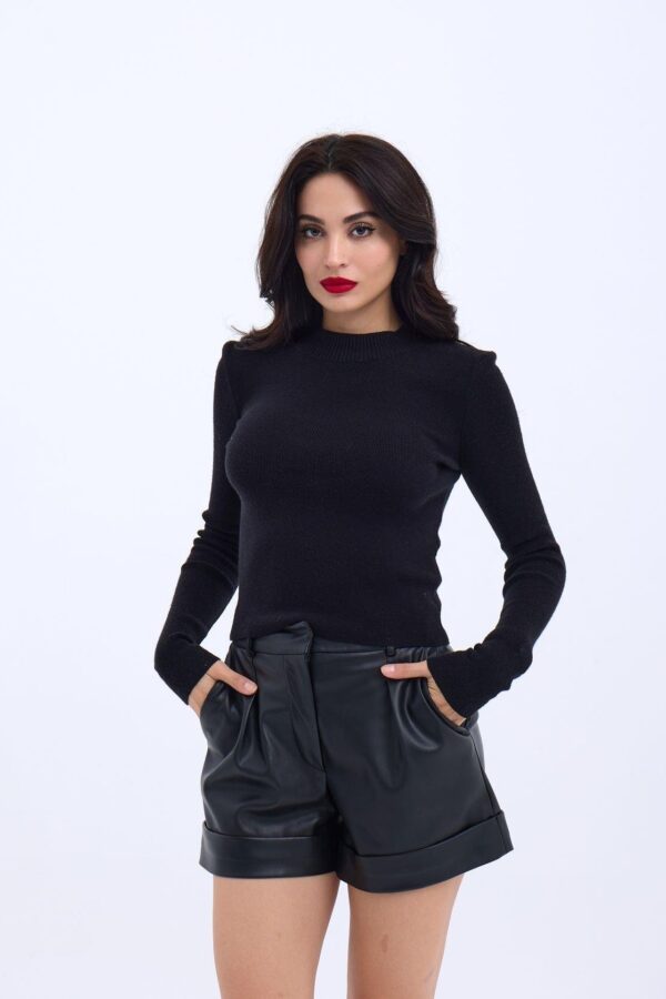 42201 TRİKO BASİC KAZAK-EKRU