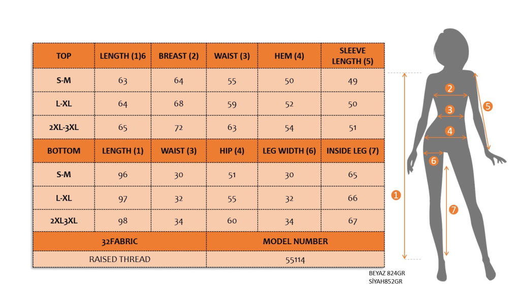Kadın Uzun Kollu Bisiklet Yaka şardonlu üç Iplik Bluz Ve Pantolon Ikili Takım - Görsel 8