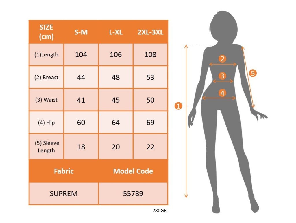 Kadın Kısa Yarasa Kollu Yuvarlak Yaka Beli Büzgülü Süprem Elbise - Görsel 6