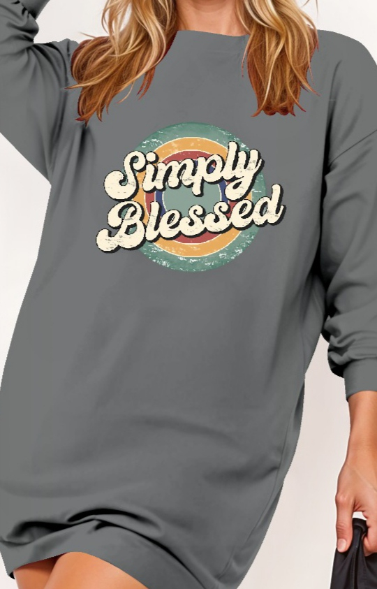 Kadın Uzun Kollu Bisiklet Yaka Yazılı Viskon Iki Iplik Elbise - Görsel 12