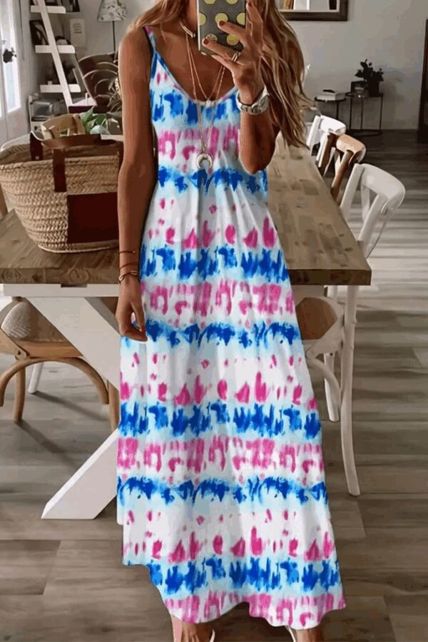 Kadın Askılı Tam Boy Süprem Elbise