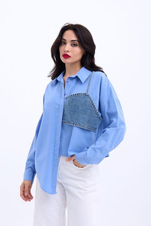 5419 GÖMLEK-KOYU MAVİ