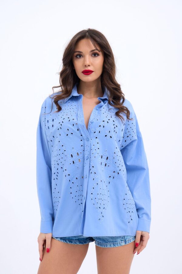 7034 GÖMLEK-KOYU MAVİ