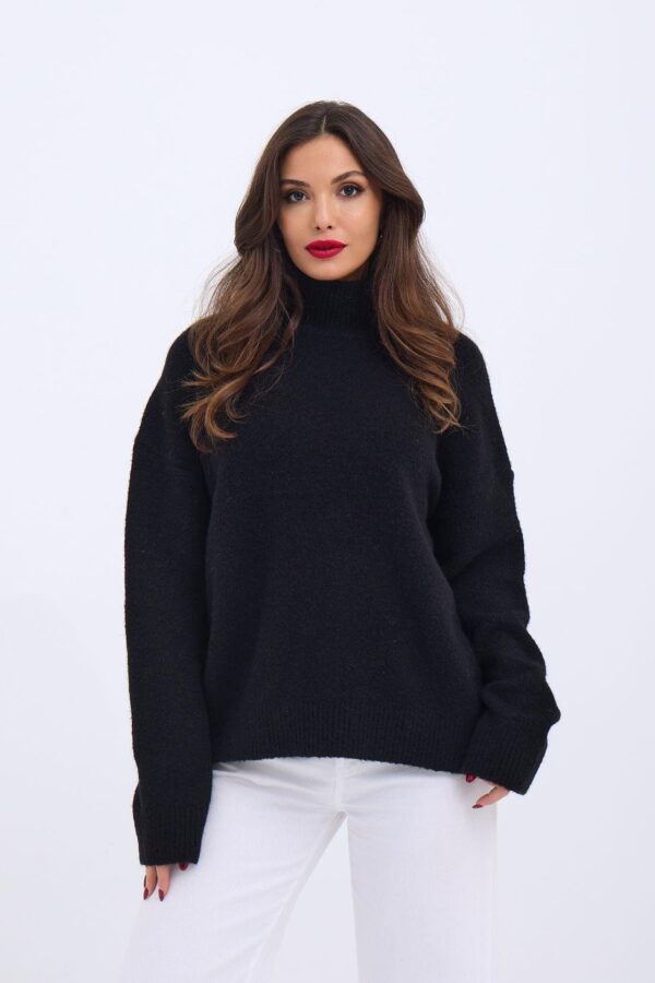 43081 TRİKO YARIM BALIKÇI SALAŞ KAZAK-ANTRASİT