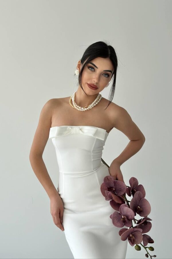 ÖNÜ KURDALELİ KAELM ELBİSE