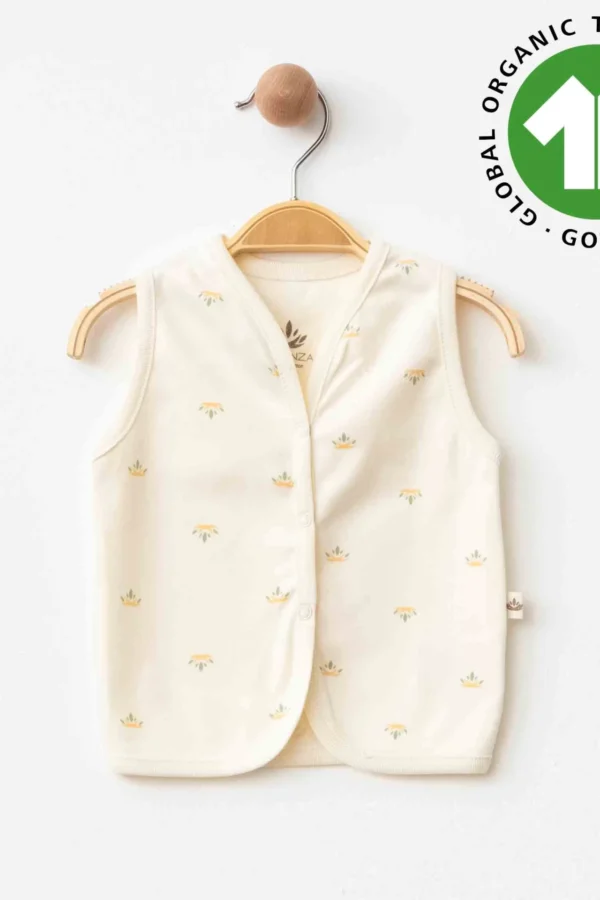 Eslenza Baby Bebek Yelek 0036 Bej