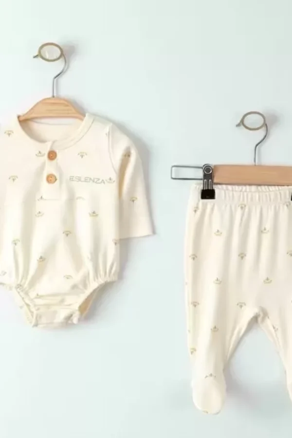 Eslenza Baby Zıbın Takım 0002 Bej
