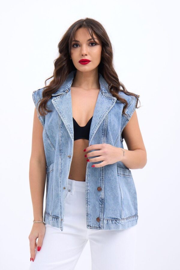 5751 KOT YELEK-MAVİ