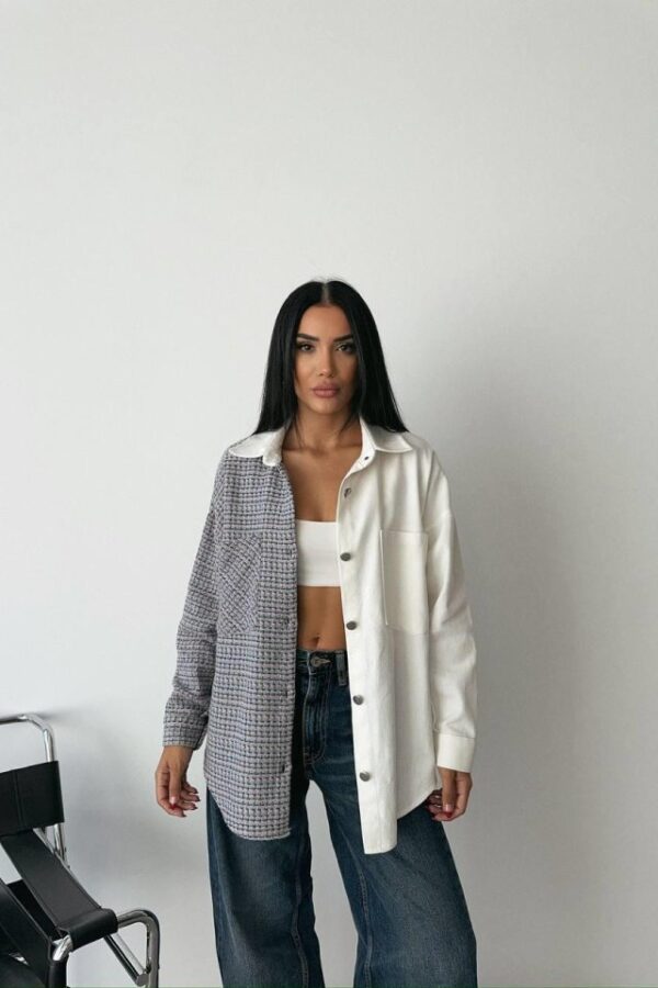 CHANEL PARÇALI GÖMLEK - Siyah