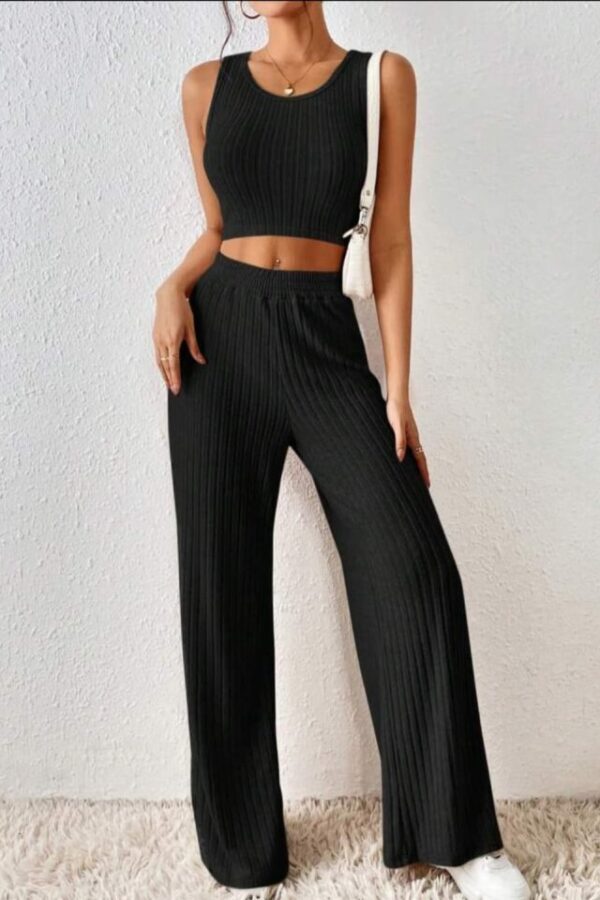 Kadın şardonsuz Kaşkorse Kumaş Ikili Takım