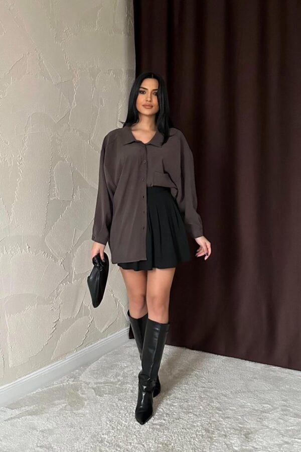 Siyah Salaş Gömlek