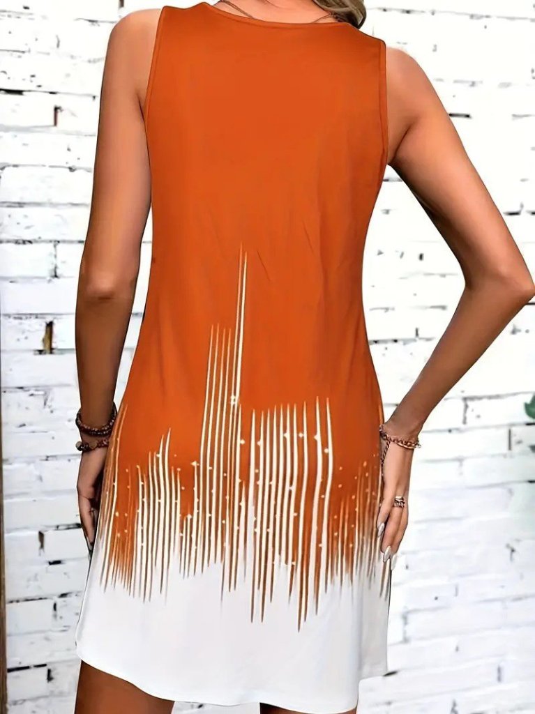 Kadın Askılı Yuvarlak Yakalı Süprem Elbise - Görsel 6