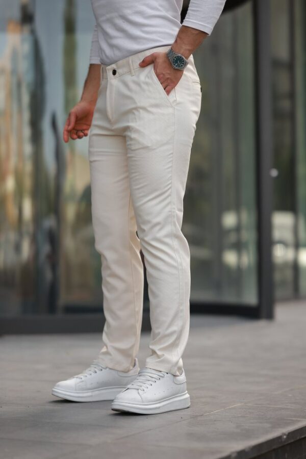 Erkek Dokuma Kumaş Pantolon