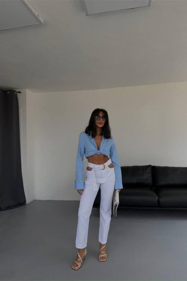 KOT PANTOLON - Beyaz