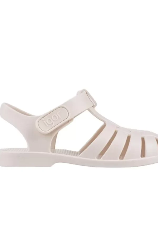 Clasica Velcro Sandalet S Marfil