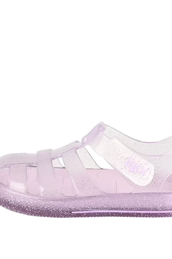 Glitter Sandalet S Purpurina Malva