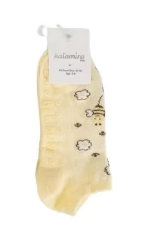 Ahsa Abs'li Kız Patik Çorap K Asorti