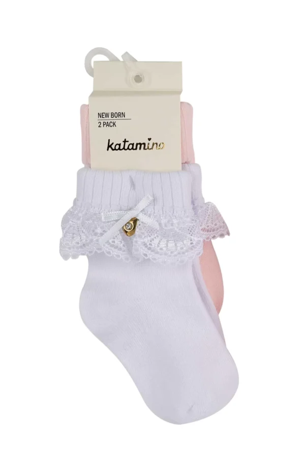 Amy 2'li Aks. Bebek Soket  Asorti