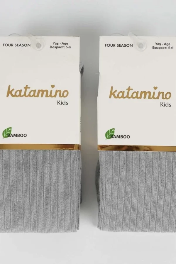 Beyza Kız Bambu Külotlu 1-5 Yaş  Gri