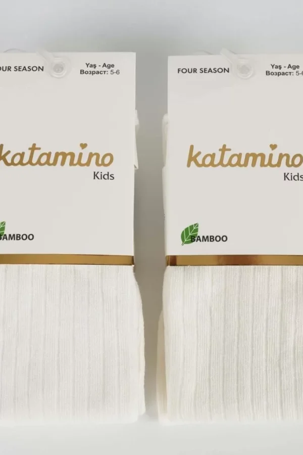 Beyza Kız Bambu Külotlu 1-5 Yaş  Krem