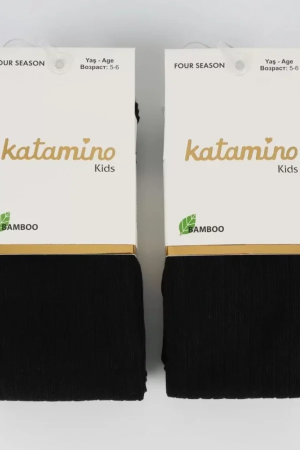 Beyza Kız Bambu Külotlu 1-5 Yaş  Siyah