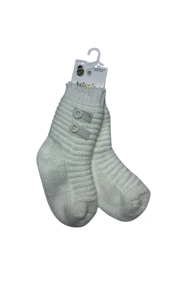 Katamino Büke Aks Kız Bebek Soket Çorap K45091 Asorti