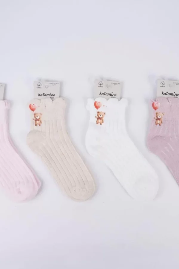 Göksel Aks. Kız Soket Çorap K22267 Asorti