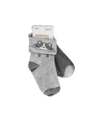 Hürtan 2'li Bebek Soket Çorap Asorti - Görsel 2