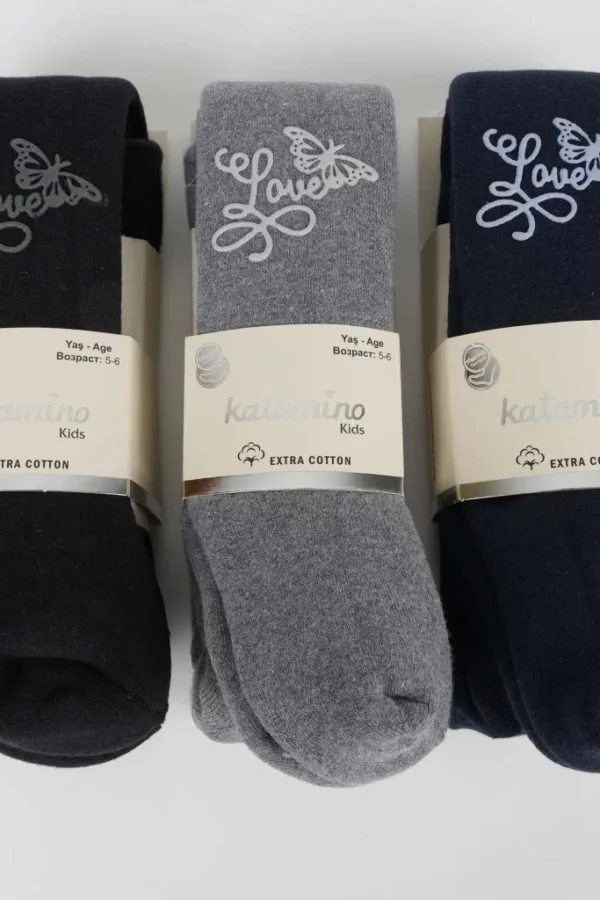 Lavbek Aks.kız Havlu Külotlu Çorap  Asorti