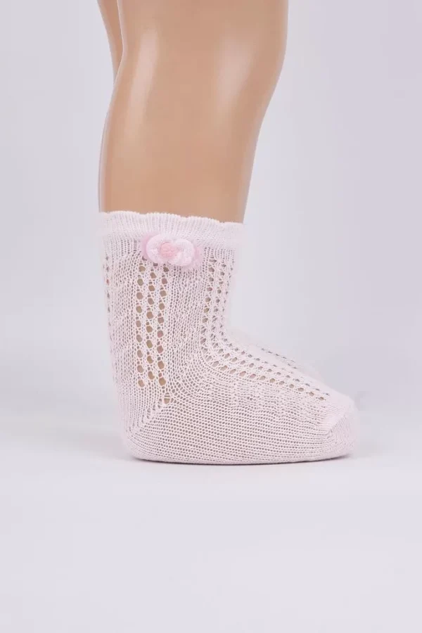 Maskot Aks File Kız Bebek Soket Çorap K43017 Asorti