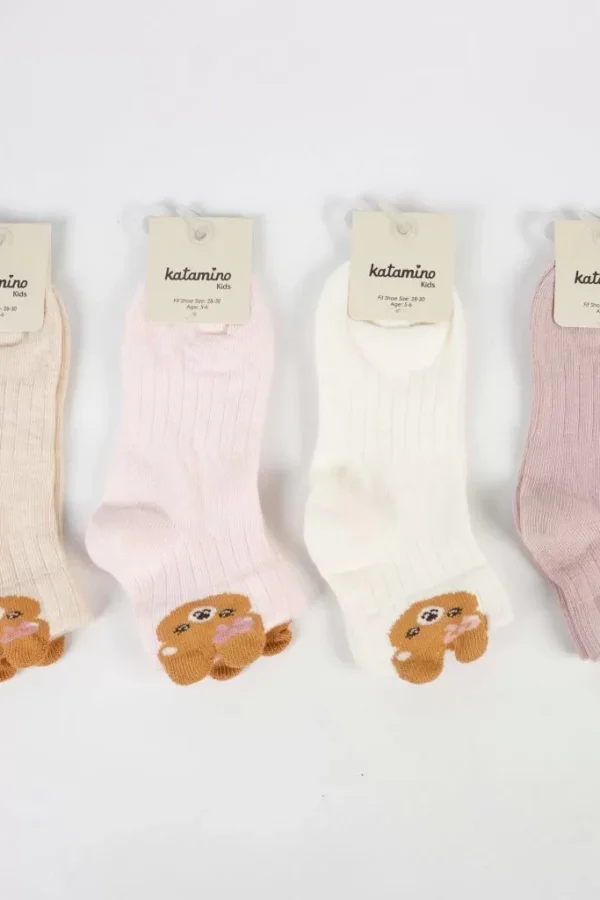 Saphira 3d Kız Soket Çorap K20424 Asorti