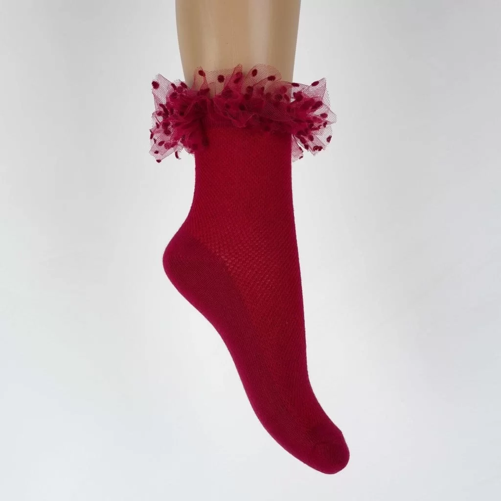 Saren Aks. Kız Soket Çorap Asorti - Görsel 4