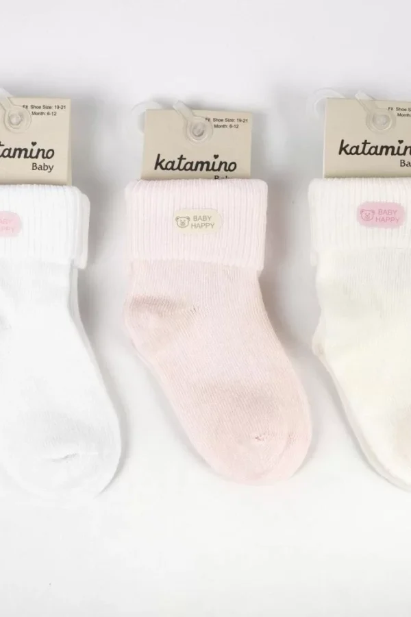 Susam Aks. Kız Bebek Soket Çorap K46340 Asorti