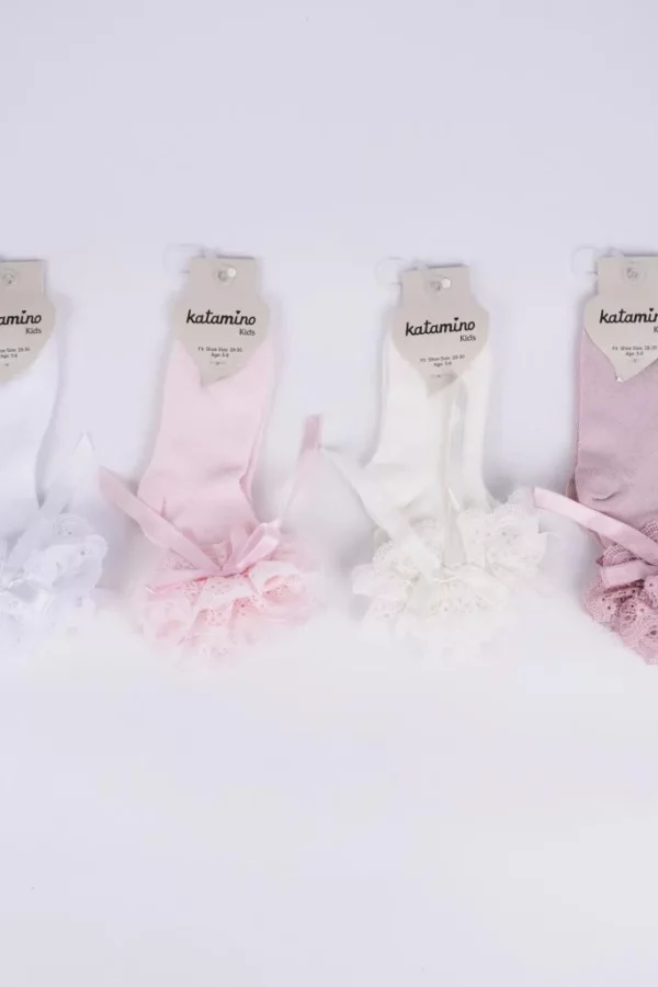 Zinet Aks Kız Soket Çorap K22239 Asorti