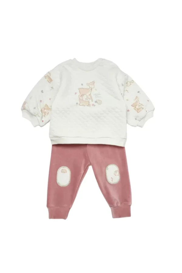 Little Deer 2'li Bebek Takım Mint