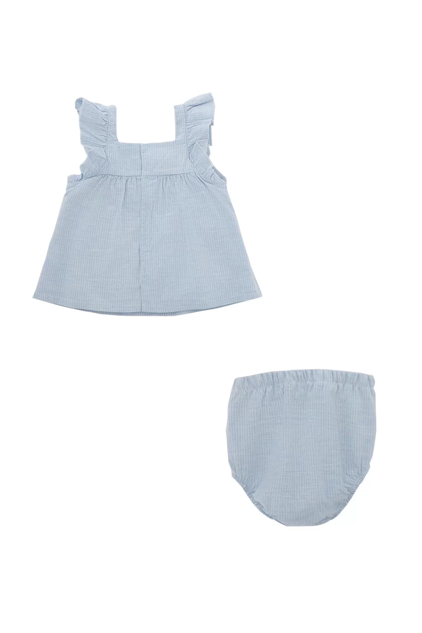 Minycenter Kız Bebek 2'li Takım Mavi - Görsel 2