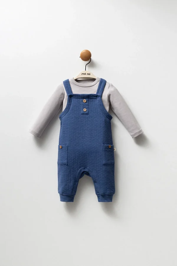 Moi Noi Salopet Mnb1252 Navy Blue