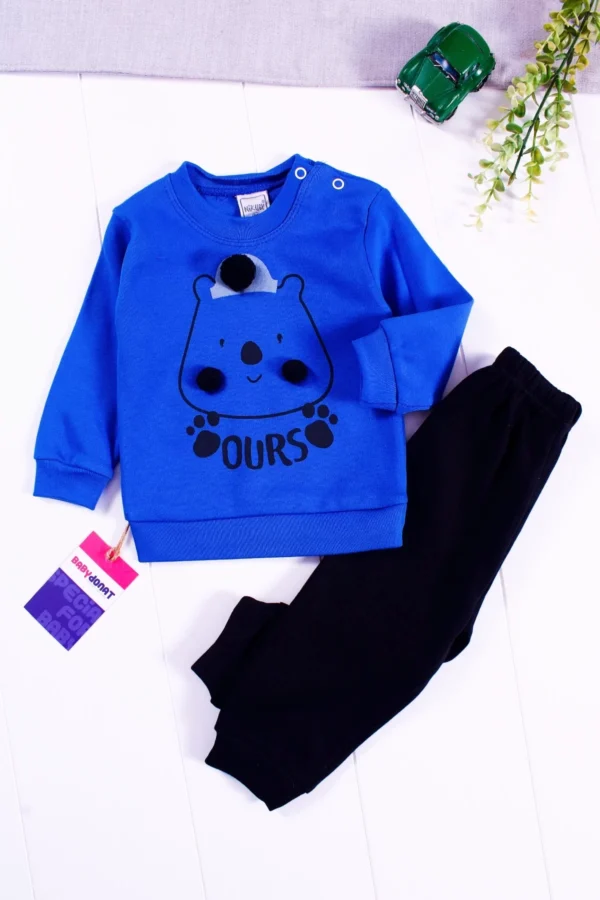 Ours Desenli 2'li Erkek Bebek Takımı