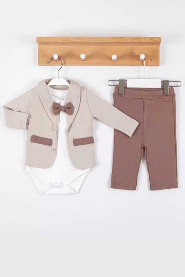 Papyonlu Smokin % 100 Pamuklu Erkek Takım