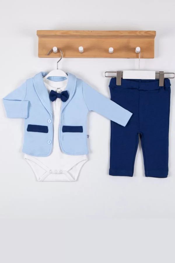 Papyonlu Smokin % 100 Pamuklu Erkek Takım