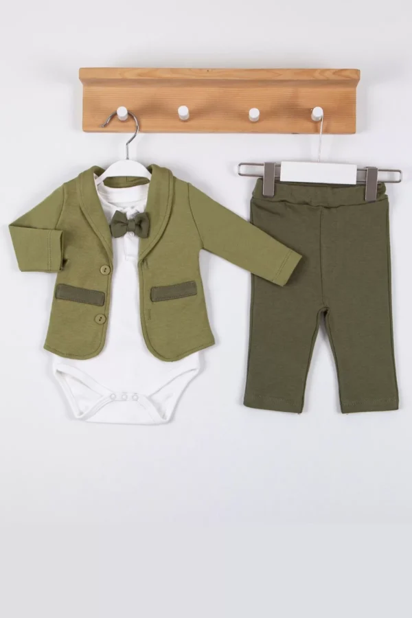 Papyonlu Smokin % 100 Pamuklu Erkek Takım