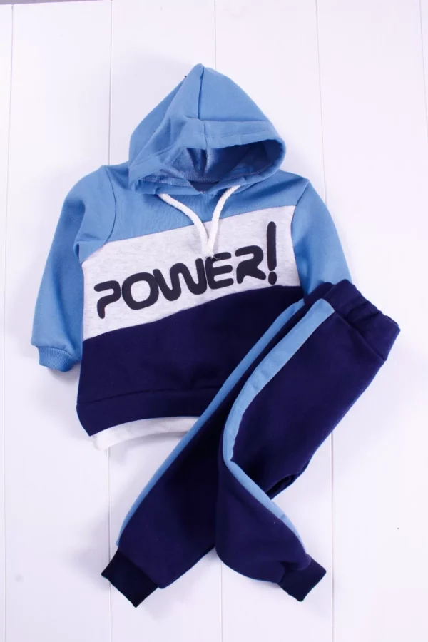 Play Desenli Polarlı 2'li Erkek Bebek Takımı