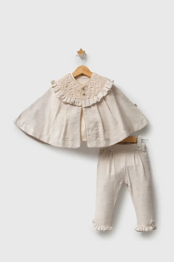 Tongs Baby 3'lü Takım 8014 Ekru