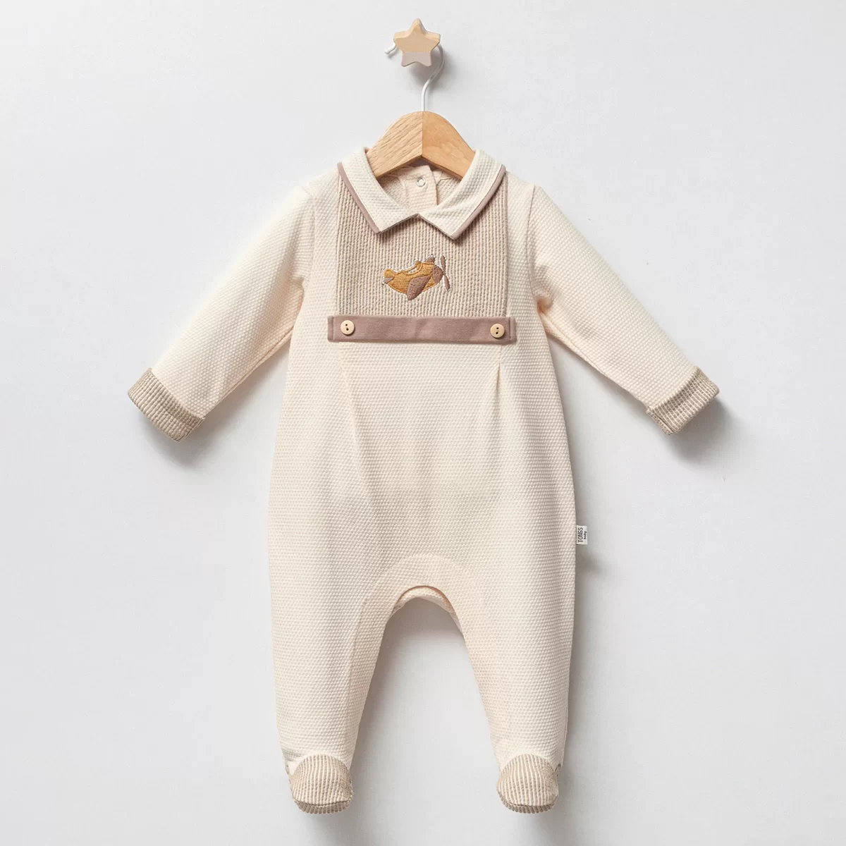 Baby Airplane Bebek Tulum Kahverengi