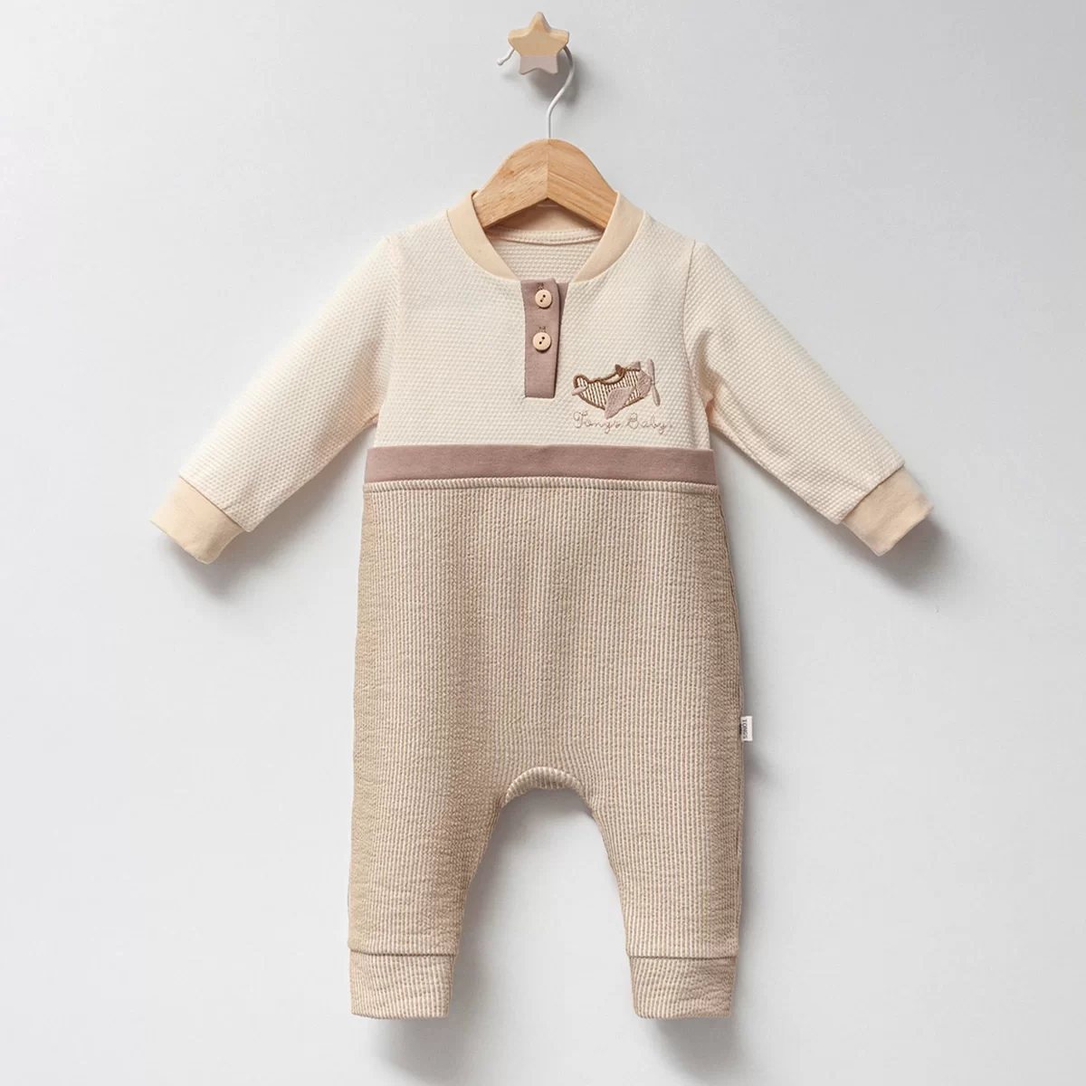 Baby Airplane Bebek Tulum Kahverengi