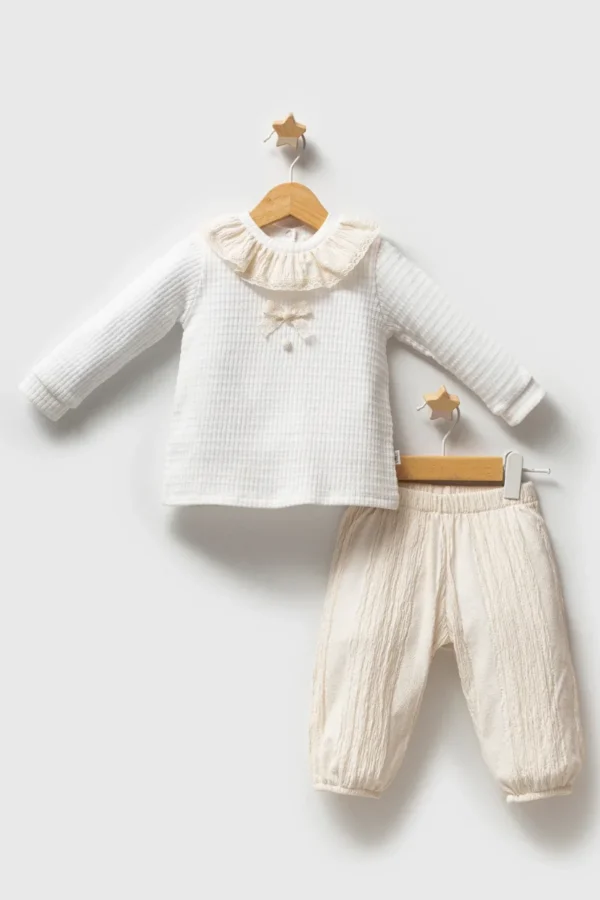 Tongs Baby Authentic 2'li Takım 5564 Ekru