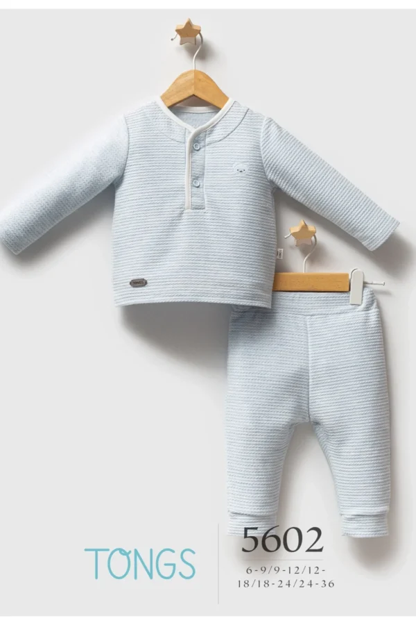 Tongs Baby Classic Bear 2'li Takım 5602 Mavi